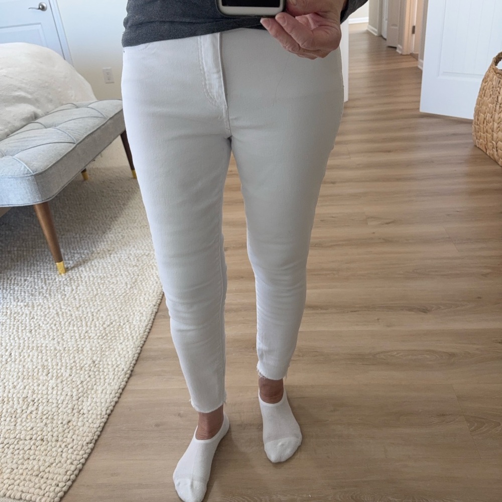 Kut from the Kloth Crisp White Skinny Jeans